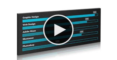 Adobe Muse Tutorial - Create animated skill bars in Muse