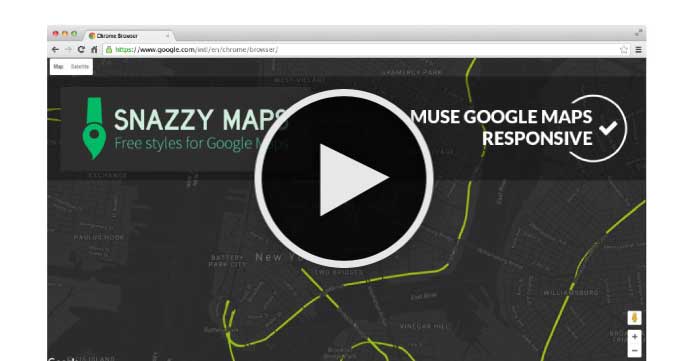 Adobe Muse Tutorial - Style your Muse maps