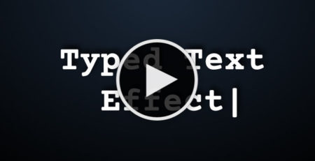 Adobe Muse Tutorial - Typed text effect for Adobe Muse