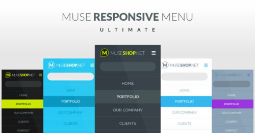 Ultimate Muse Responsive Menu Widget Featured Image