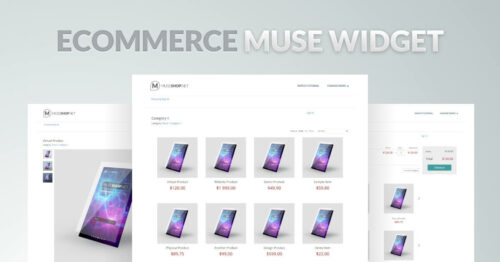 Ecwid eCommerce Muse Widget - Featured Image