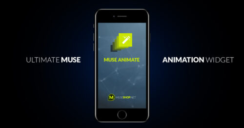 Muse Animate - Animation Engine Muse Widget - Featured Image