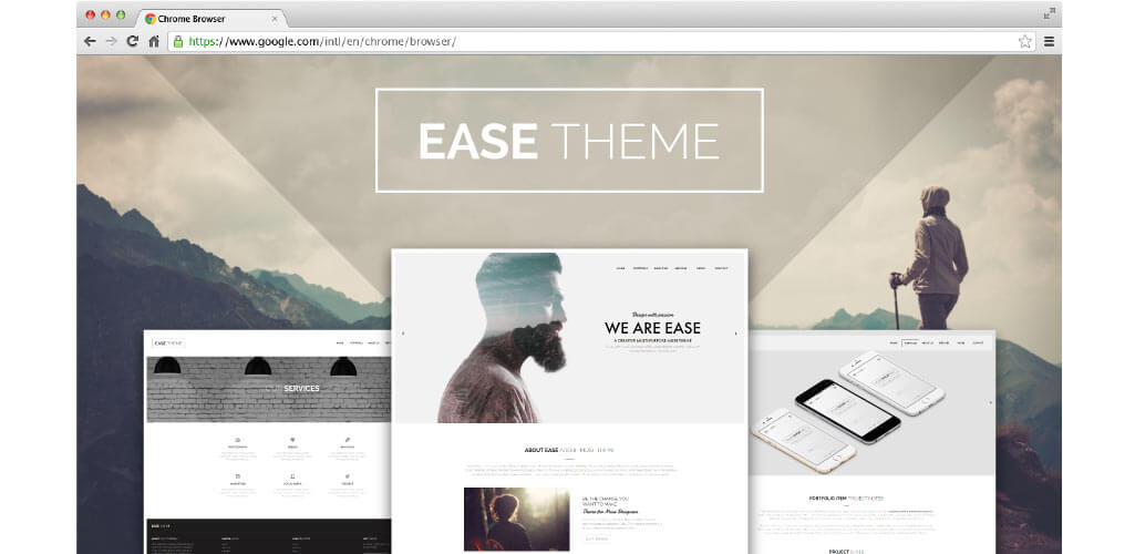 Ease Theme Beautiful Creative Multipurpose Muse Is Here 27 Free For Members