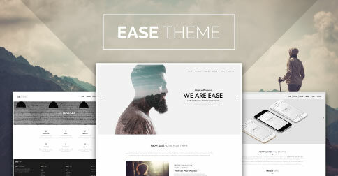 Ease Theme Adobe Muse Template - Product Image