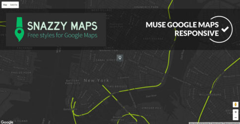 Snazzy Maps Muse Widget - Featured Image