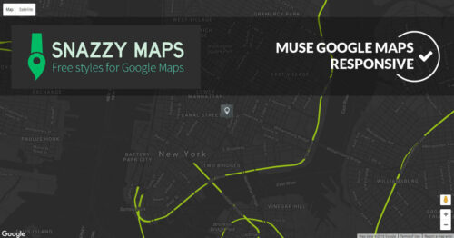 Snazzy Maps Muse Widget - Featured Image