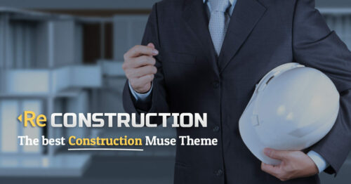 ReConstruction Muse Template Share Image