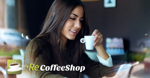 ReCoffeeShop Adobe Muse Theme - Share Image