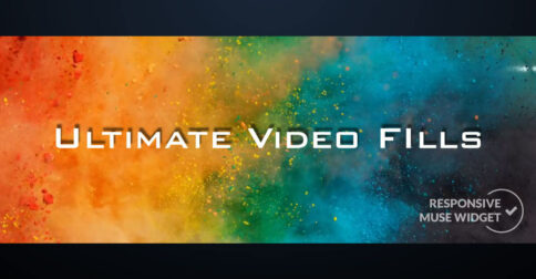 Ultimate Video Fill Tool Muse Widget - Featured Image