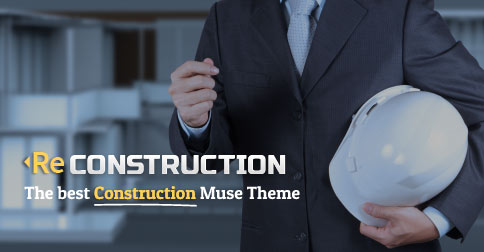 ReConstruction Muse Template Product Image