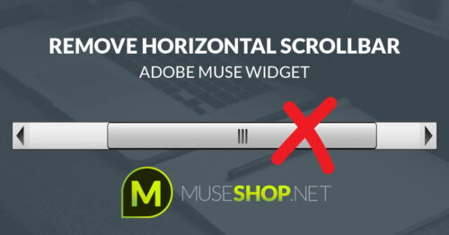 Remove Horizontal Scrollbar Adobe Muse Widget Share Image