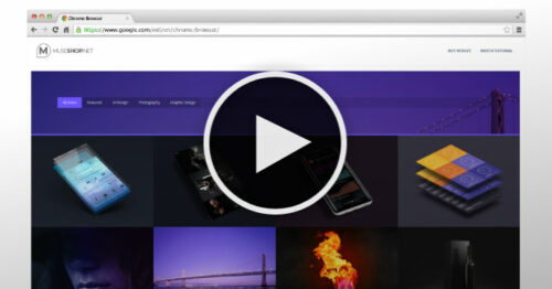 Video Tutorial - Filterable Portfolio Thumbnails in Adobe Muse - MuseShop.net