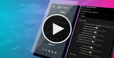 Video Tutorial - Fullscreen Lightbox Menu for Adobe muse - MuseShop.net