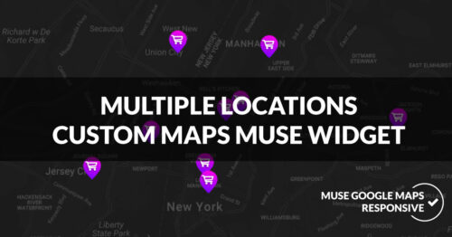 Snazzy Maps ultimate muse widget by MuseShop.net - product image
